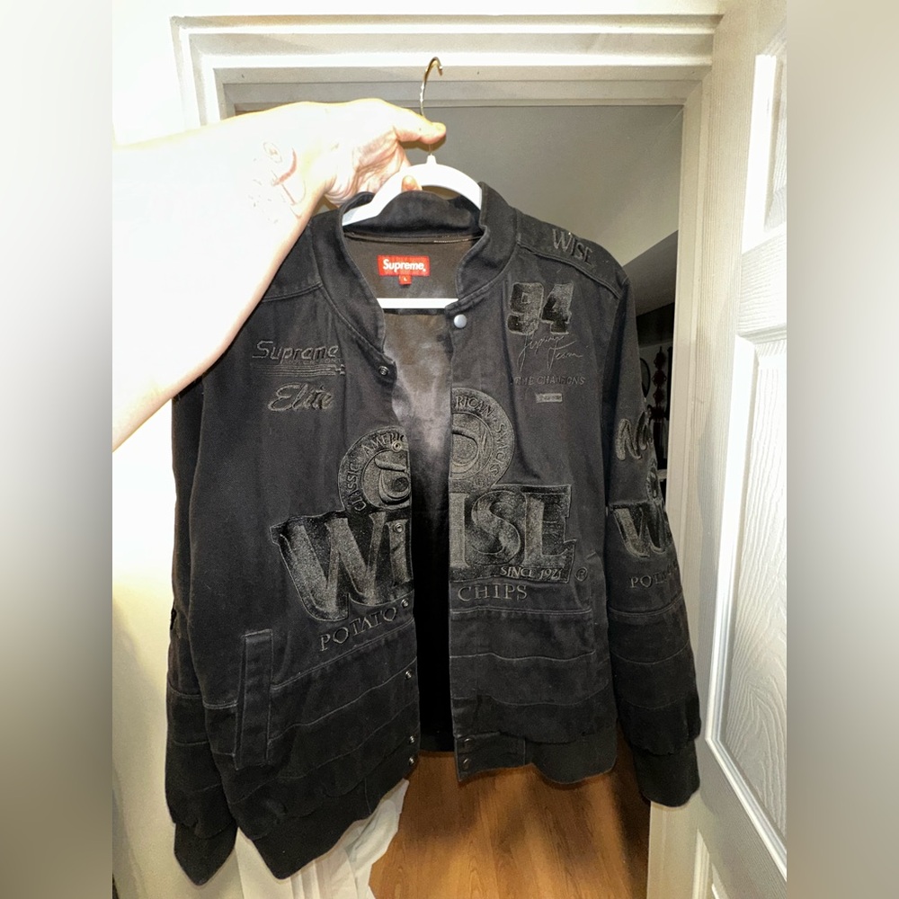 Supreme Wise potato chip racing varsity jacket - Picture 3 of 4